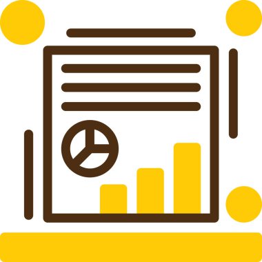 Basit illüstrasyon web simgesini raporla