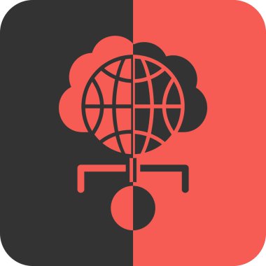 genel ağ vektör simgesi