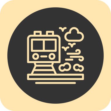 bus simgesi vektör illüstrasyonu