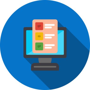 Web & mobil için iş düzlüğü simgesi