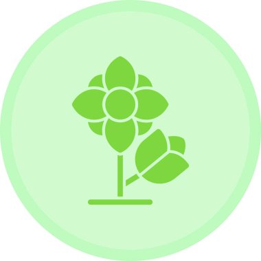 Bitkinin vektör illüstrasyonu