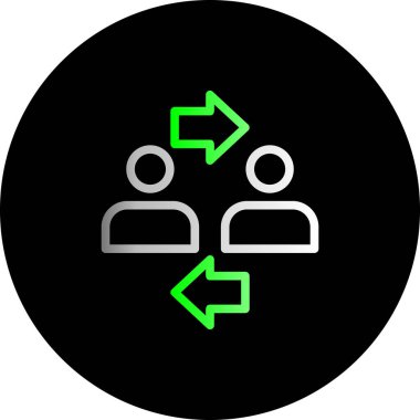 seo modern simgesinin vektör illüstrasyonu