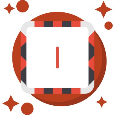 bir oyun tahtasının düz simgesi