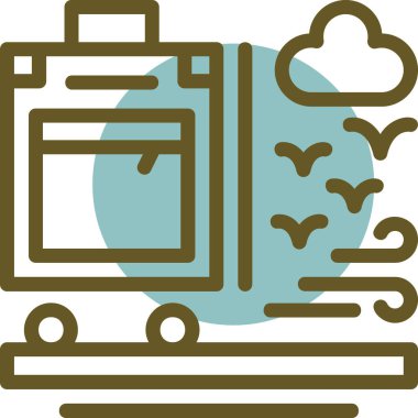 bulut depolama simgesi