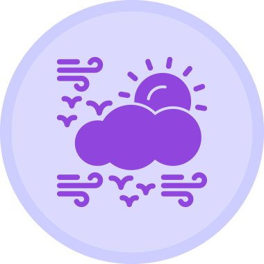 Hava simgesinin vektör illüstrasyonu