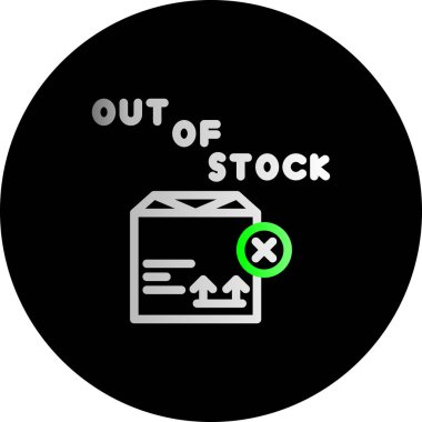 Vektör içindeki borsa simgesi