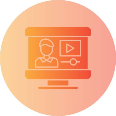 seo modern simgesinin vektör illüstrasyonu