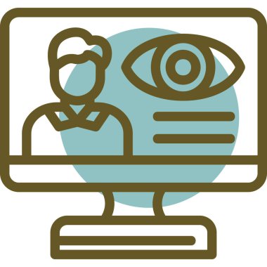 Seo simgesinin vektör illüstrasyonu