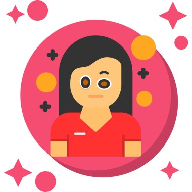 Vektör illüstrasyonu, simge ögesi arkaplanı