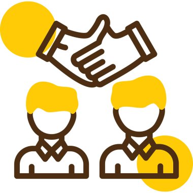 Bir iş adamının vektör illüstrasyonu