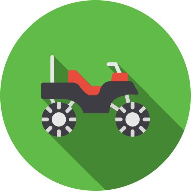 Motosiklet yassı simgesi