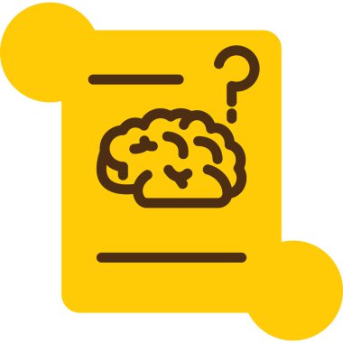 soru işareti olan beyin