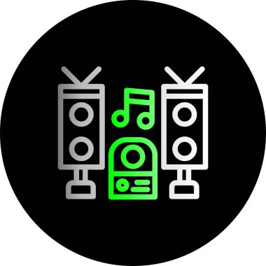 Mobil uygulama için vektör simgesi çizimi