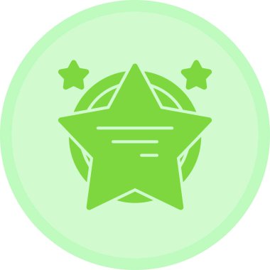 yıldız simgesi vektör illüstrasyonu