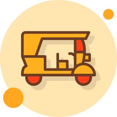 Teslimat. Web simgesi basit illüstrasyon