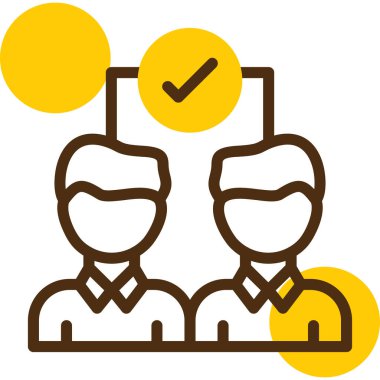 insanlar simge vektör illüstrasyonu