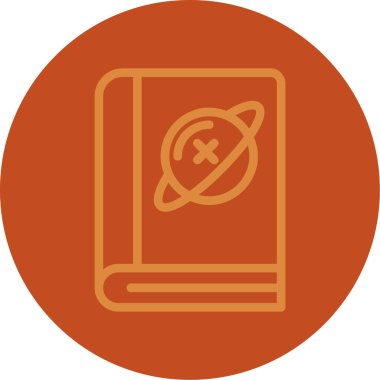 Kitap. Web simgesi basit illüstrasyon