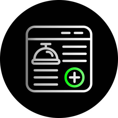 Modern eğitim ikonunun vektör illüstrasyonu