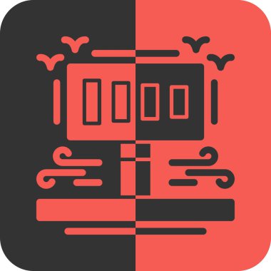 Gıda simgesinin vektör illüstrasyonu