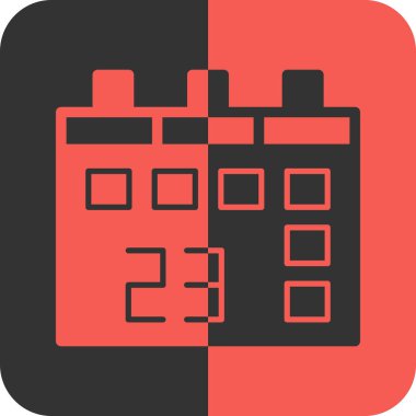 Modern b 'nin vektör illüstrasyonu eksik simgesi