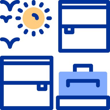 Web ve mobil için vektör simgesi