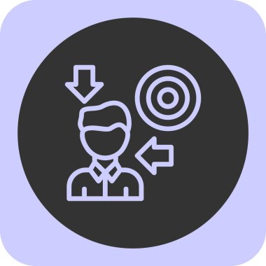 seo modern simgesinin vektör illüstrasyonu