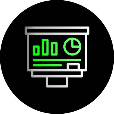 seo modern simgesinin vektör illüstrasyonu