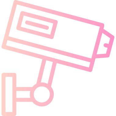 ccTV kamerasının vektör illüstrasyonu