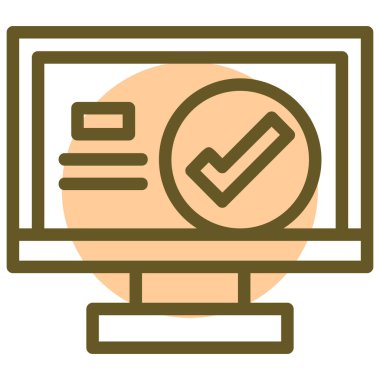 seo modern simgesinin vektör illüstrasyonu