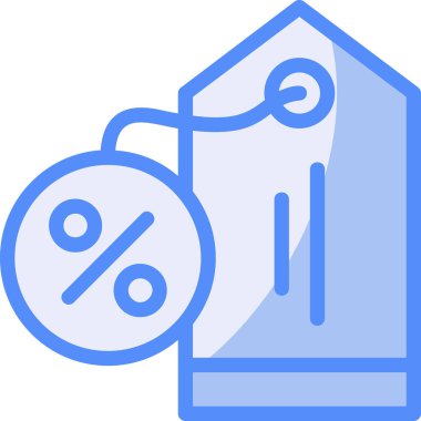 indirimli indirim simgesi