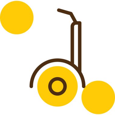 Golf topu ikonu vektör illüstrasyonu