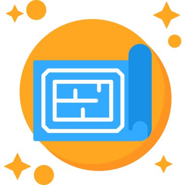 Dolu takvim tarihi simgesi - taslak biçimi