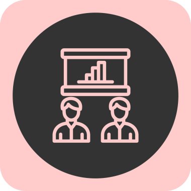 iş simgesi vektör illüstrasyonu