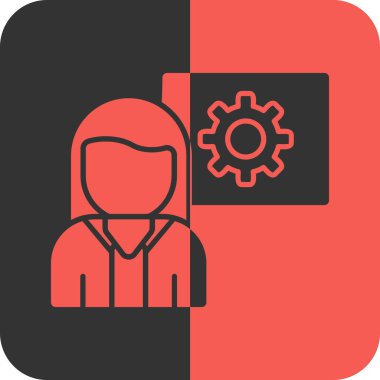 İnsan simgesi, vektör illüstrasyonu