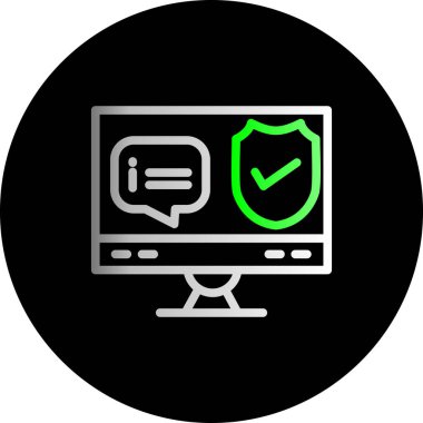 seo modern simgesinin vektör illüstrasyonu