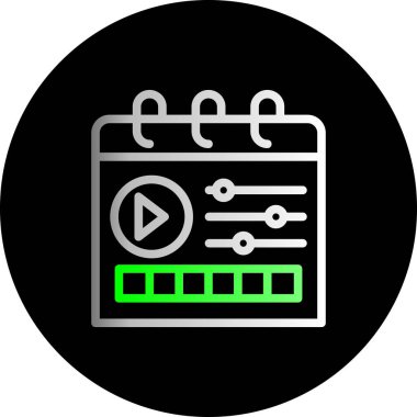 seo modern simgesinin vektör illüstrasyonu