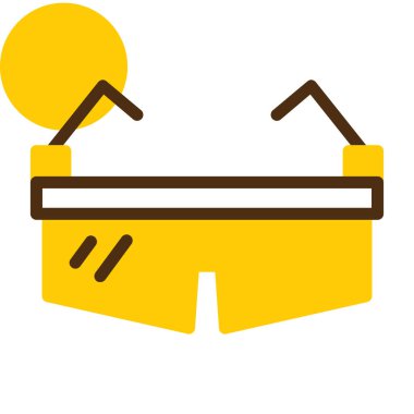 Çizgi film kıyafetlerinin vektör çizimi