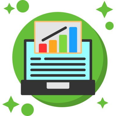 iş veri analiz simgesi