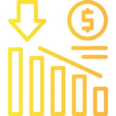 bar grafik çizelgesi vektör simgesi