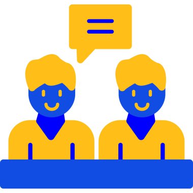 İnsan simgesinin vektör illüstrasyonu