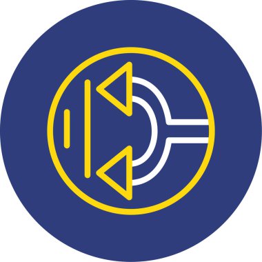 ok simgesi vektör illüstrasyonu