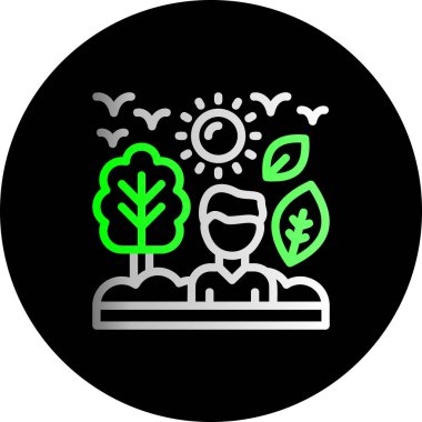 vektör eko resimleme