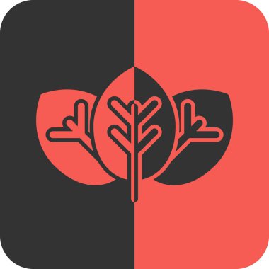 Vektör Ağacı Simgesi illüstrasyonu