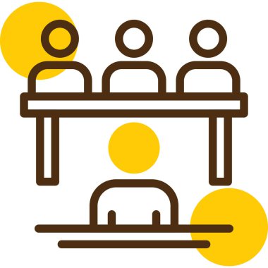 konferans toplantı simgesi