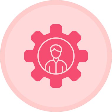 dişli vektör simgesi modern basit tasarım illüstrasyonu