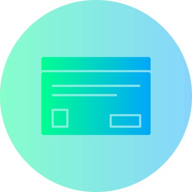 Web arayüzü simgesi, vektör illüstrasyonu