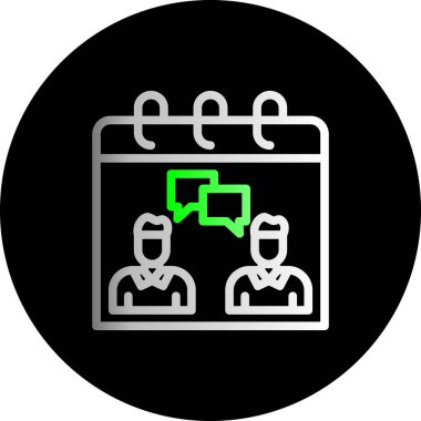 seo modern simgesinin vektör illüstrasyonu