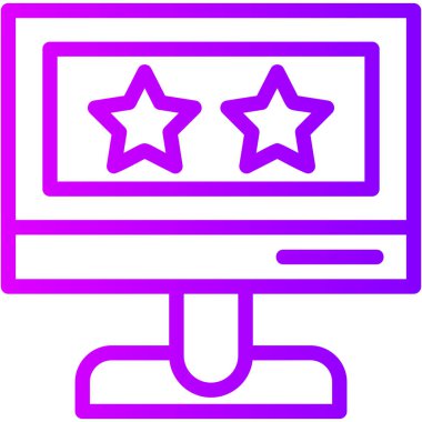 derecelendirme web simgesi basit tasarım