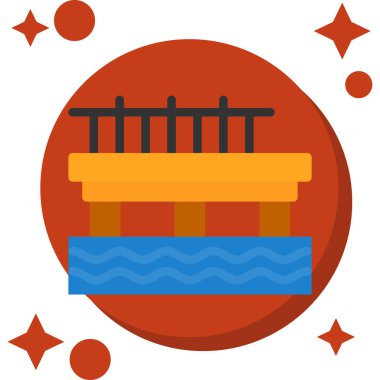 Tekne. Web simgesi basit illüstrasyon