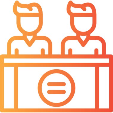 Banka. Web simgesi basit illüstrasyon